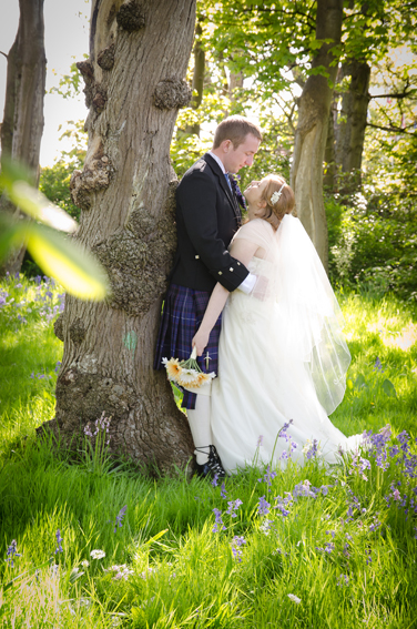 Portrait in the woods