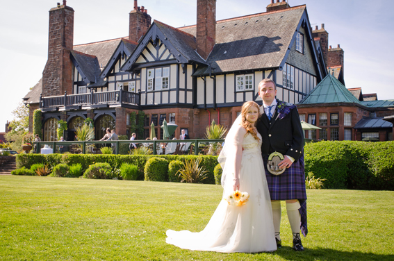 Wedding photography piersland house hotel troon