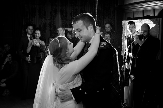 Wedding photography piersland house hotel troon first dance