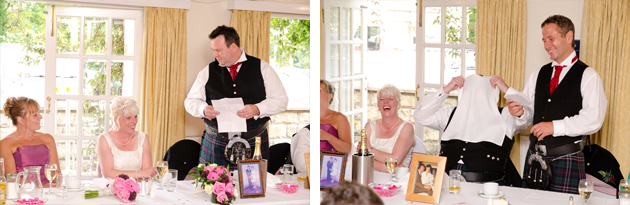 Wedding speeches
