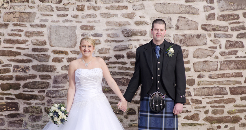 Tracey Matthew New Lanark Mill Hotel Wedding Photography