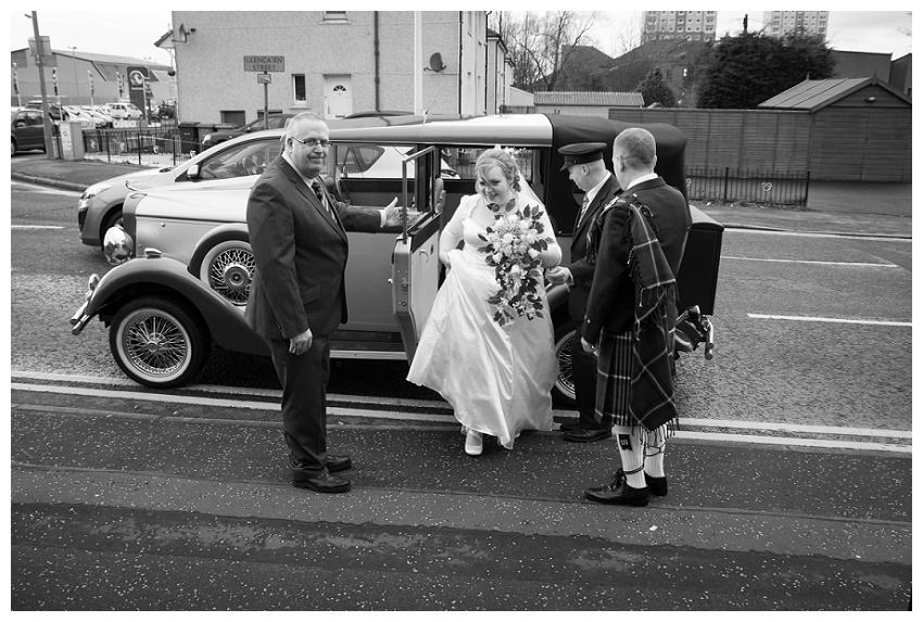 Rachel and Scott wedding day, Elim Christian Centre, motherwell