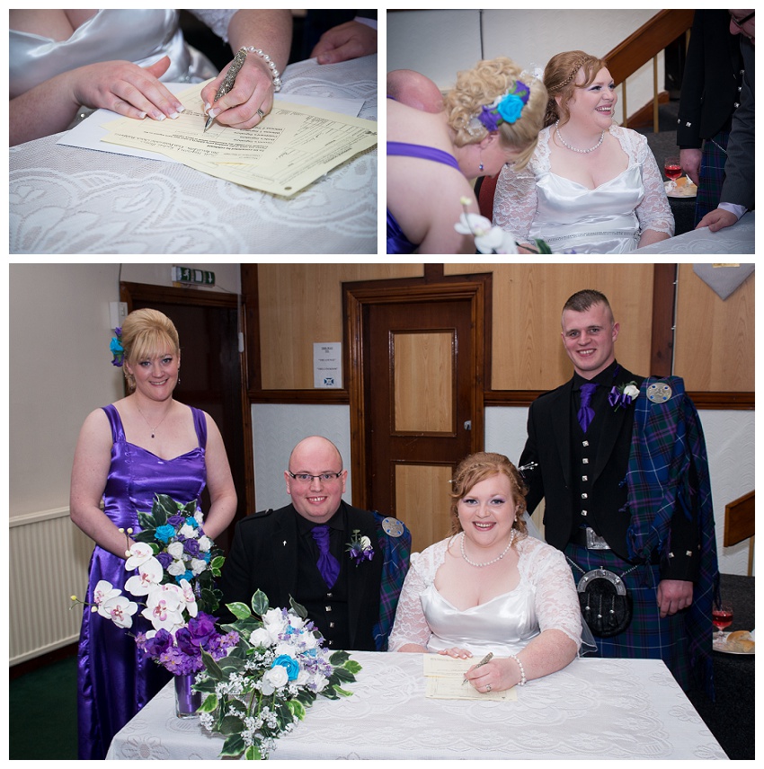 Rachel and Scott wedding day, Elim Christian Centre, motherwell