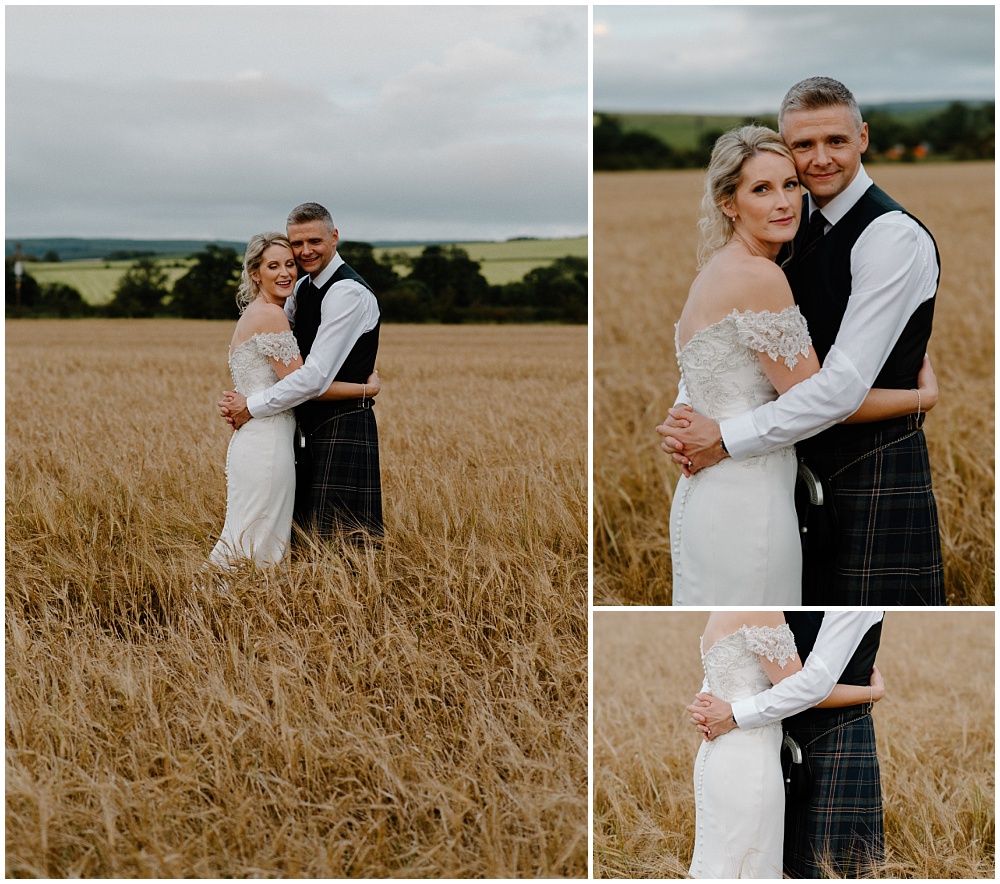 Dalduff, Barn, Farm, Wedding, photographer, photography, pics, photos, bride, Scotland, kilt, Ayrshire, countryside, Scottish, wheat, field