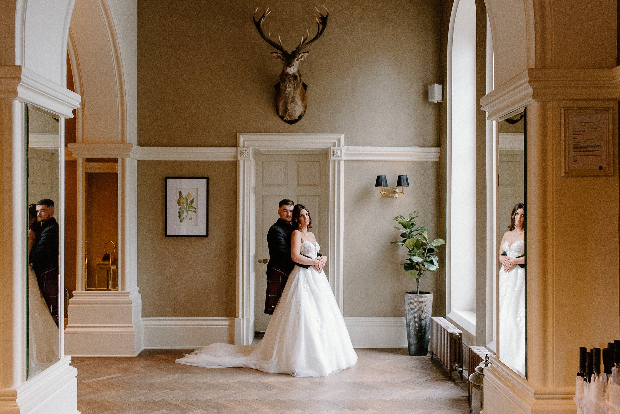Cornhill Castle, wedding, photography, photographer, Scotland, bride, groom, romantic, couple, portrait, pics, photo, married, hotel, kilt, tartan, Biggar, South Lanarkshire, Tinto Hill, love